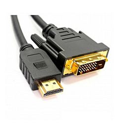CABLE HDMI A DVI 2 MTS NETMAK NM-C02